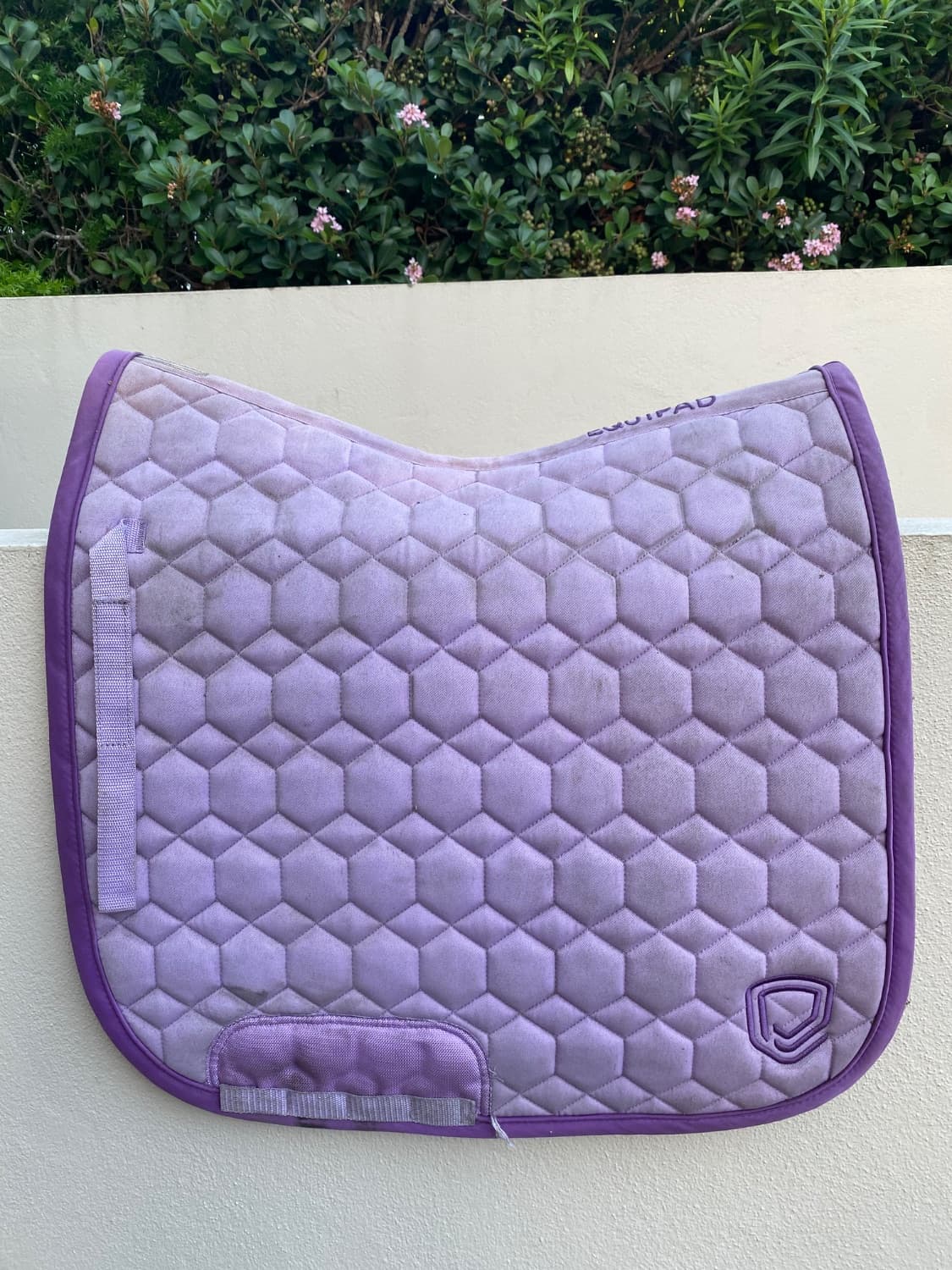 Lilac equipad saddlepad โ image 1