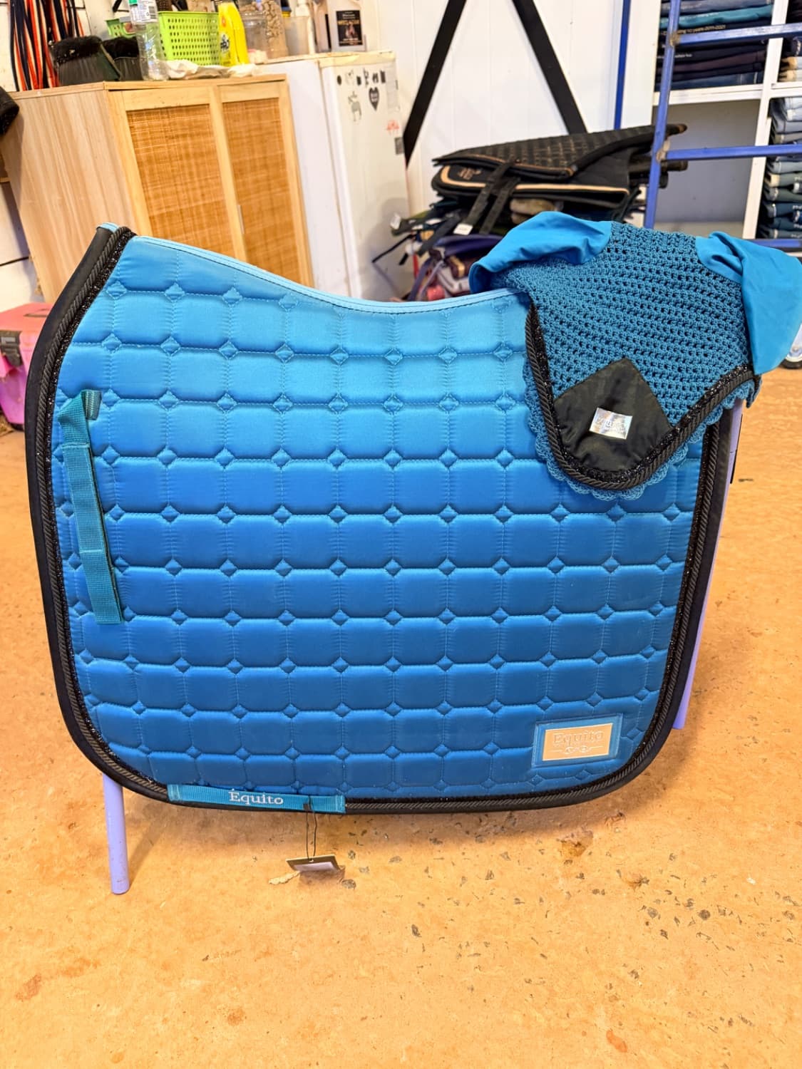 Equito Saddle pad and bonnet set