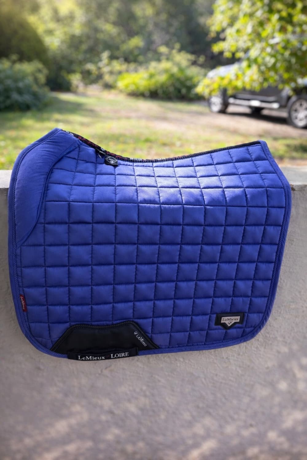 Lemieux Blueberry Loire Saddle Pad — image 1