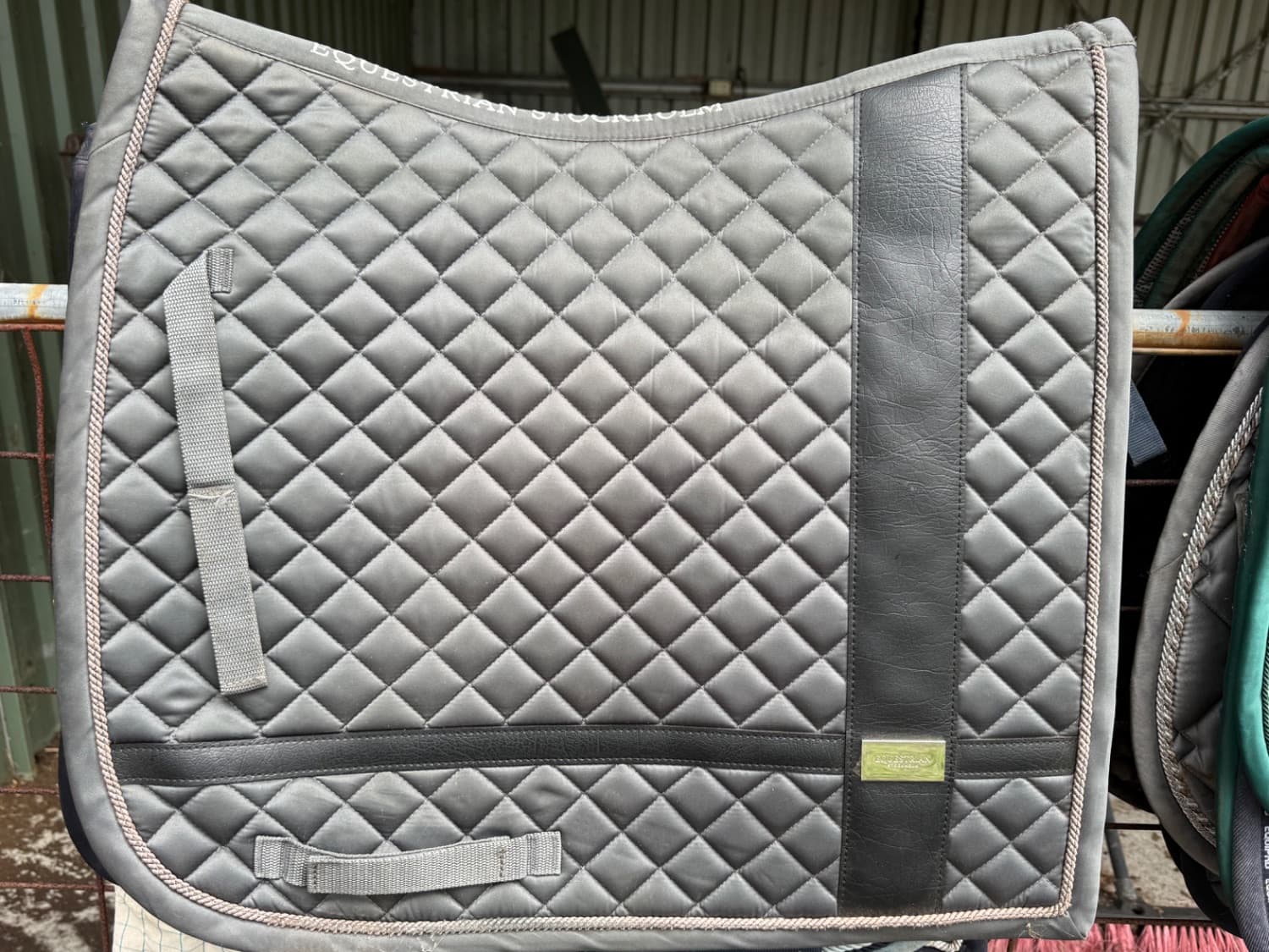 Equestrian stockholm dressage saddle pad