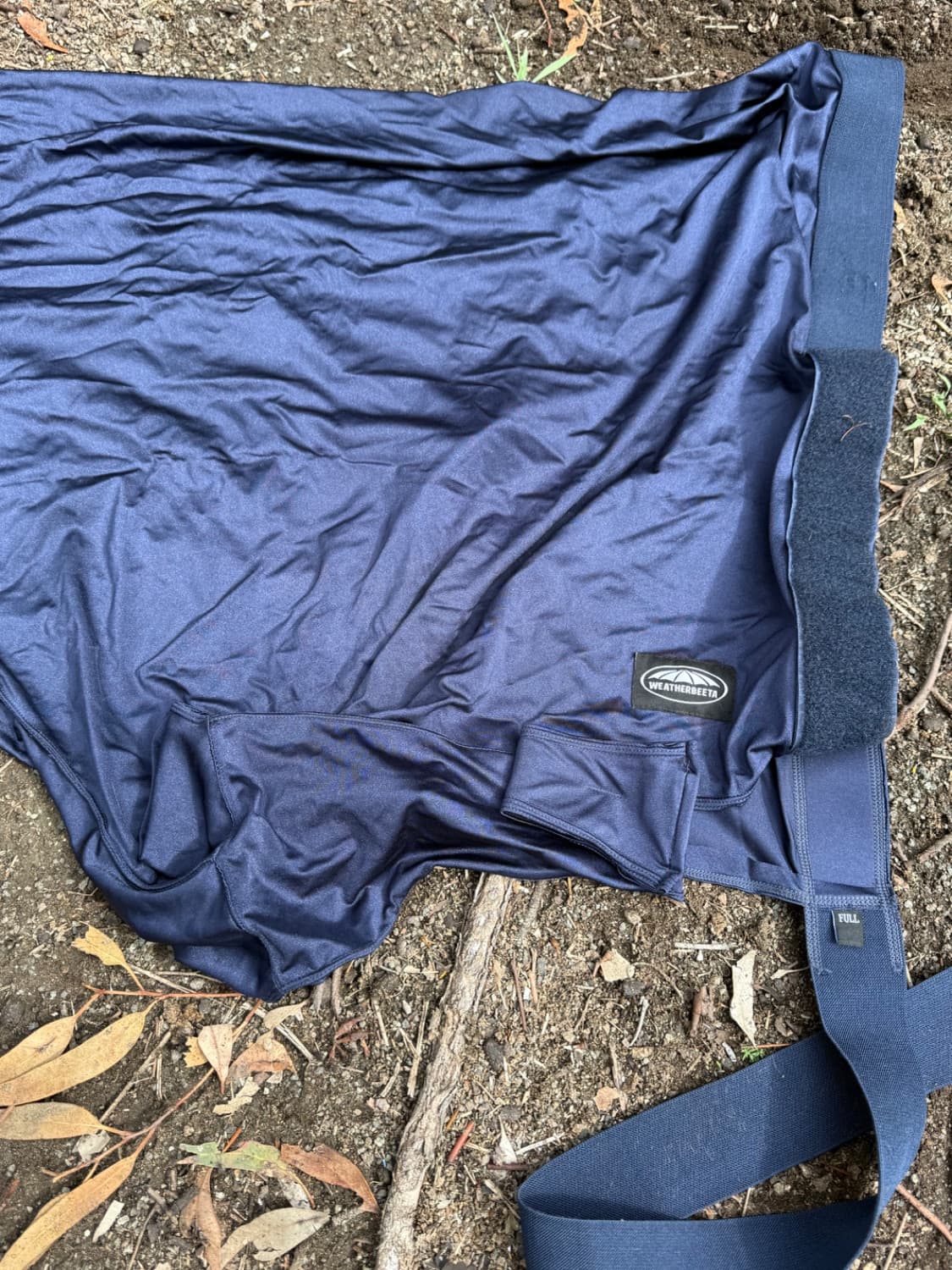 2x Weatherbeeta deluxe stretch hoods — image 1