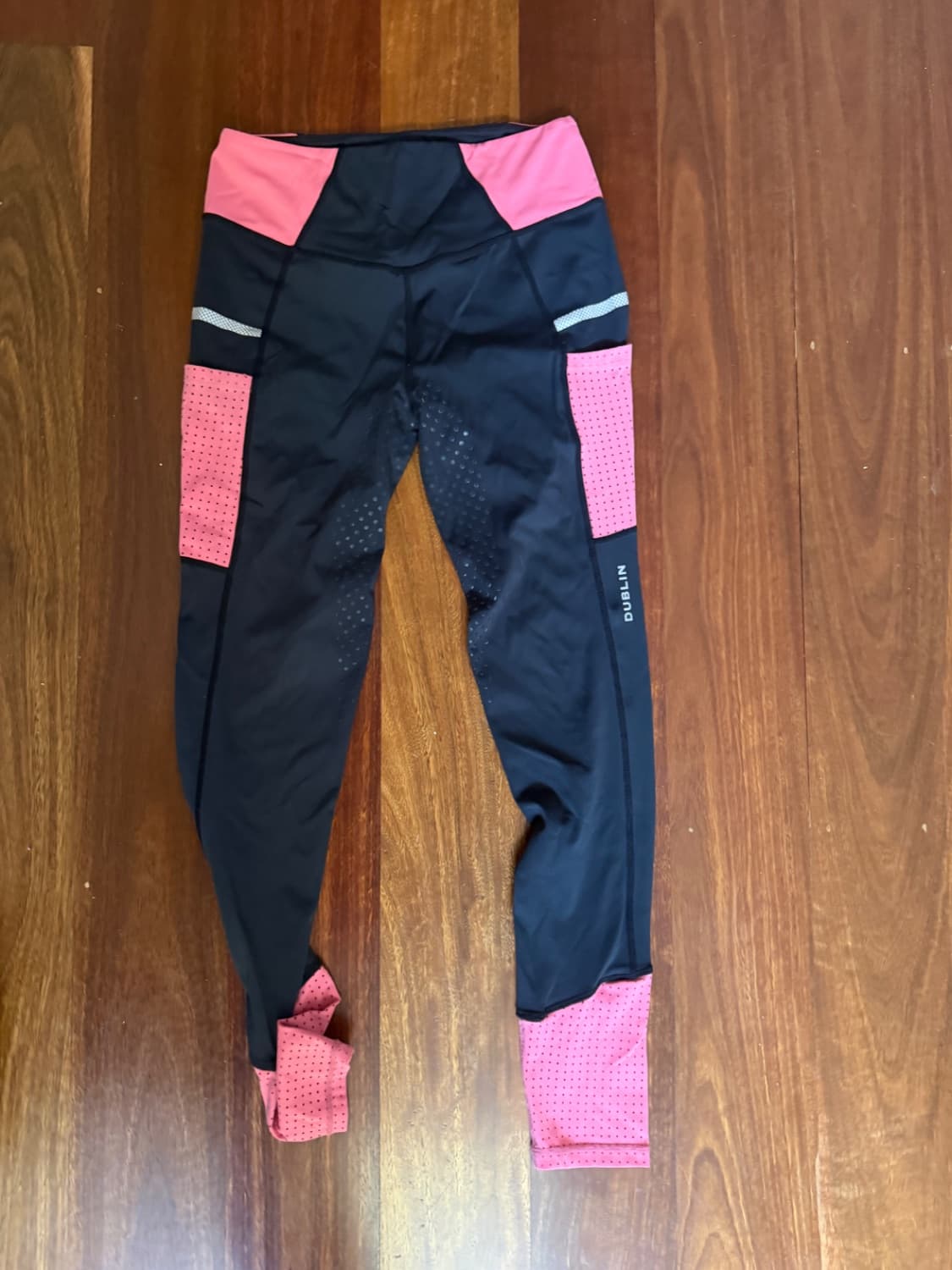 Dublin pink active riding tights — image 1