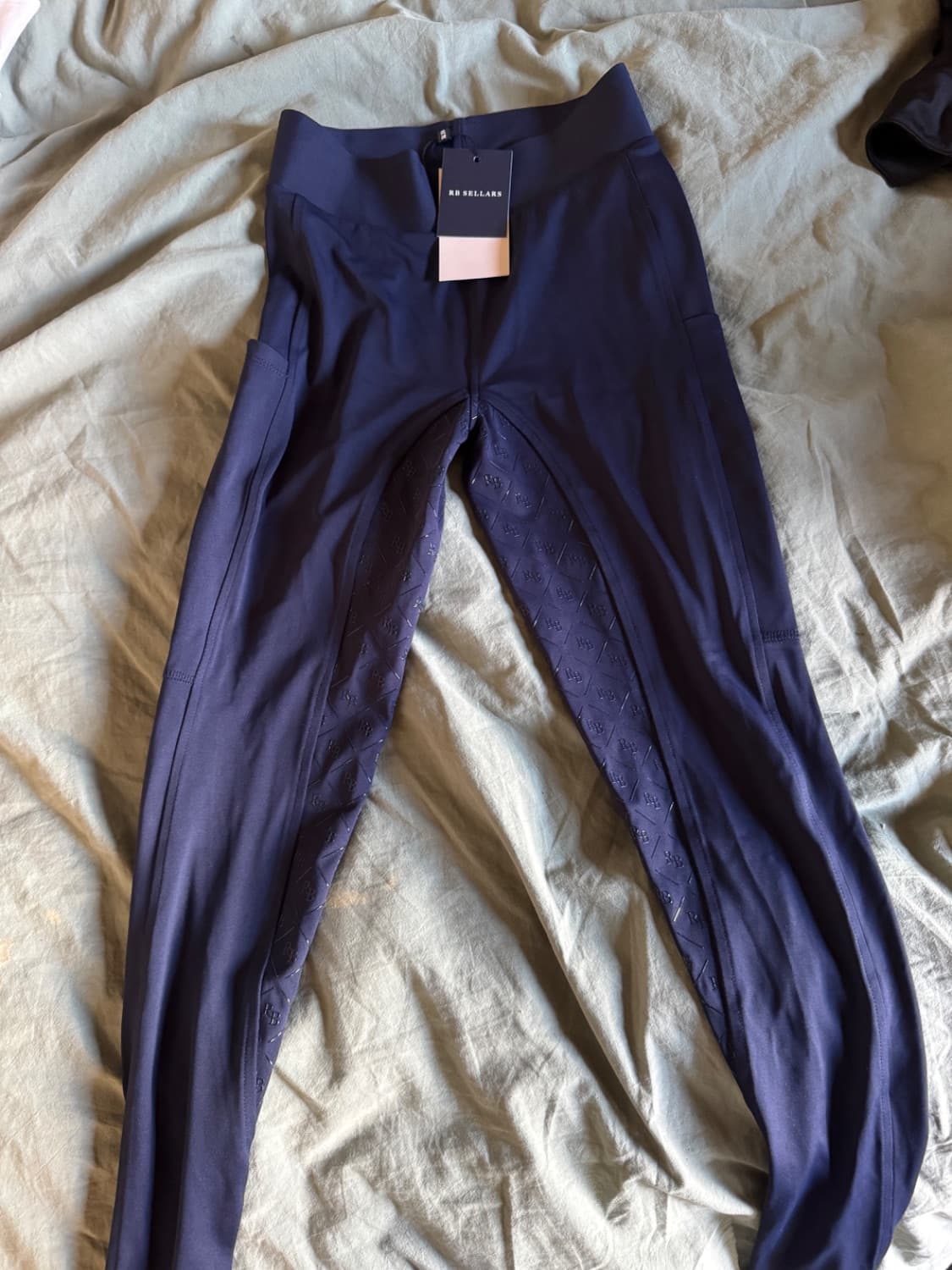 RB SELLERS NAVY TIGHTS — image 1