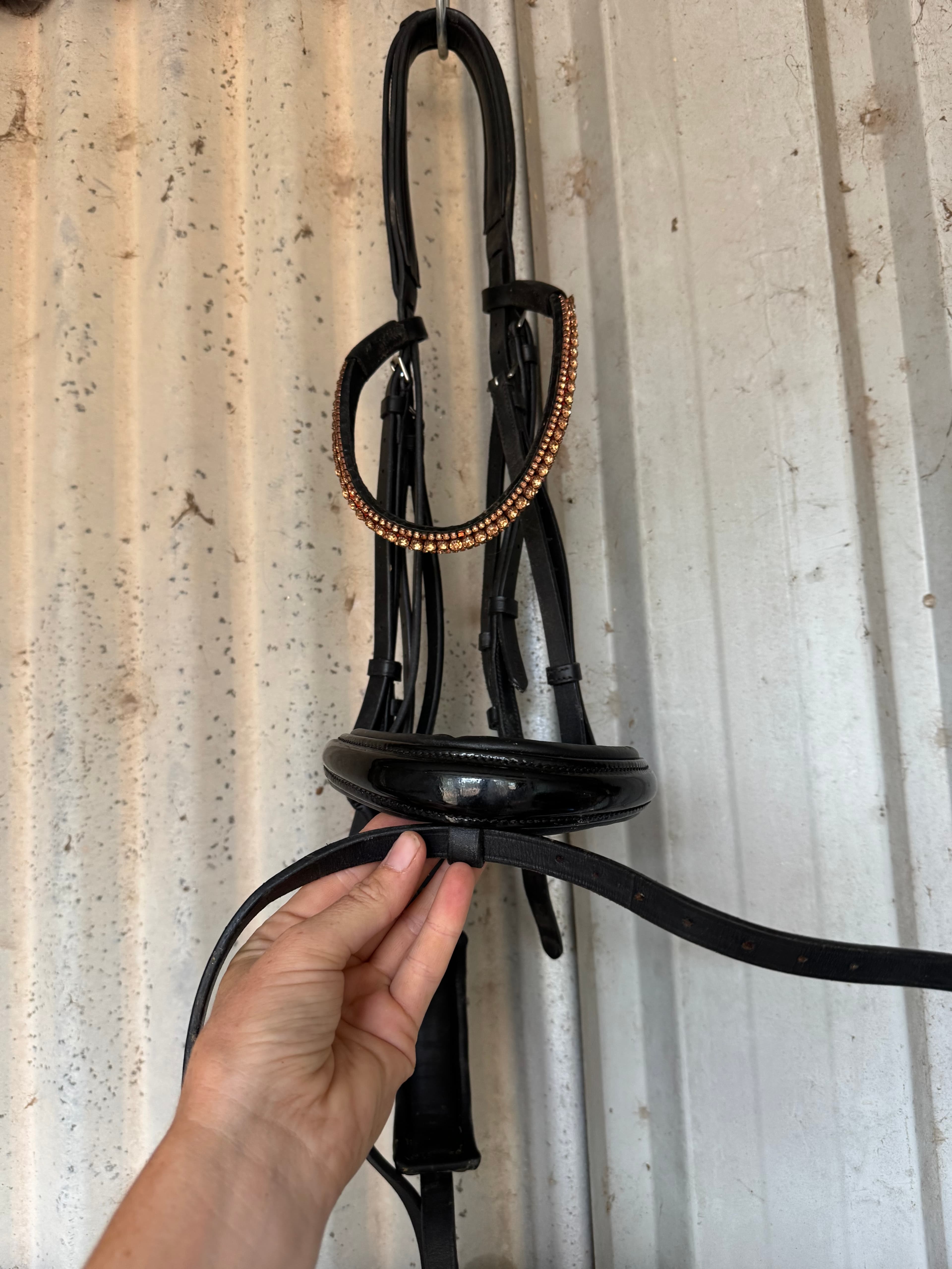 Warmblood patent bridle — image 1