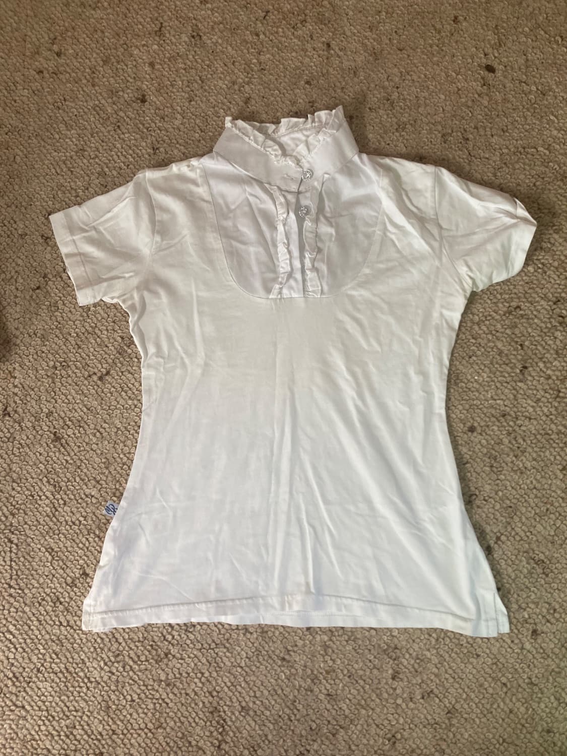 Peter Williams White Ruffle Shirt — image 1