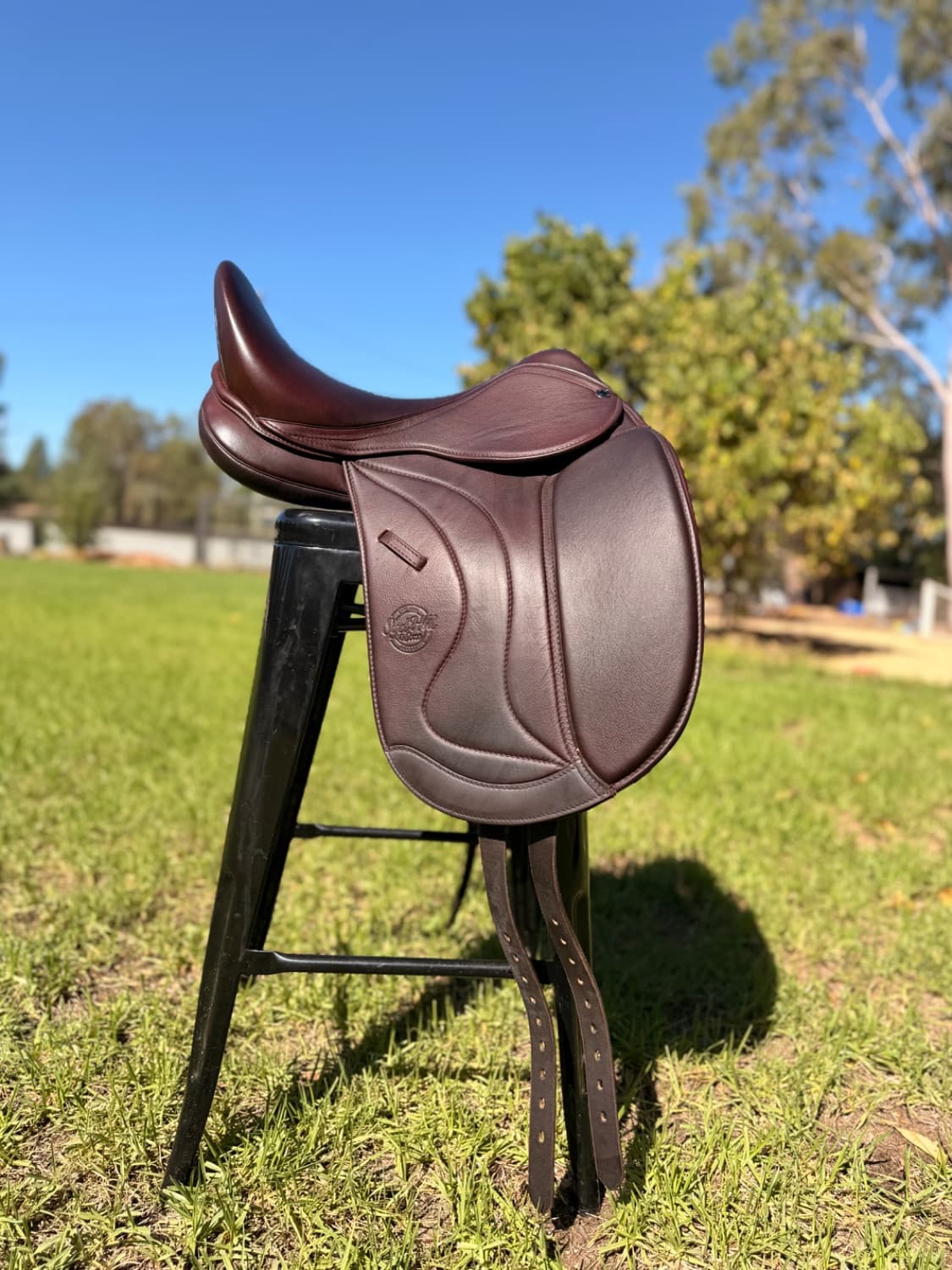 Syd Hill REGAL Dressage Saddle 16.5in Brown — image 1
