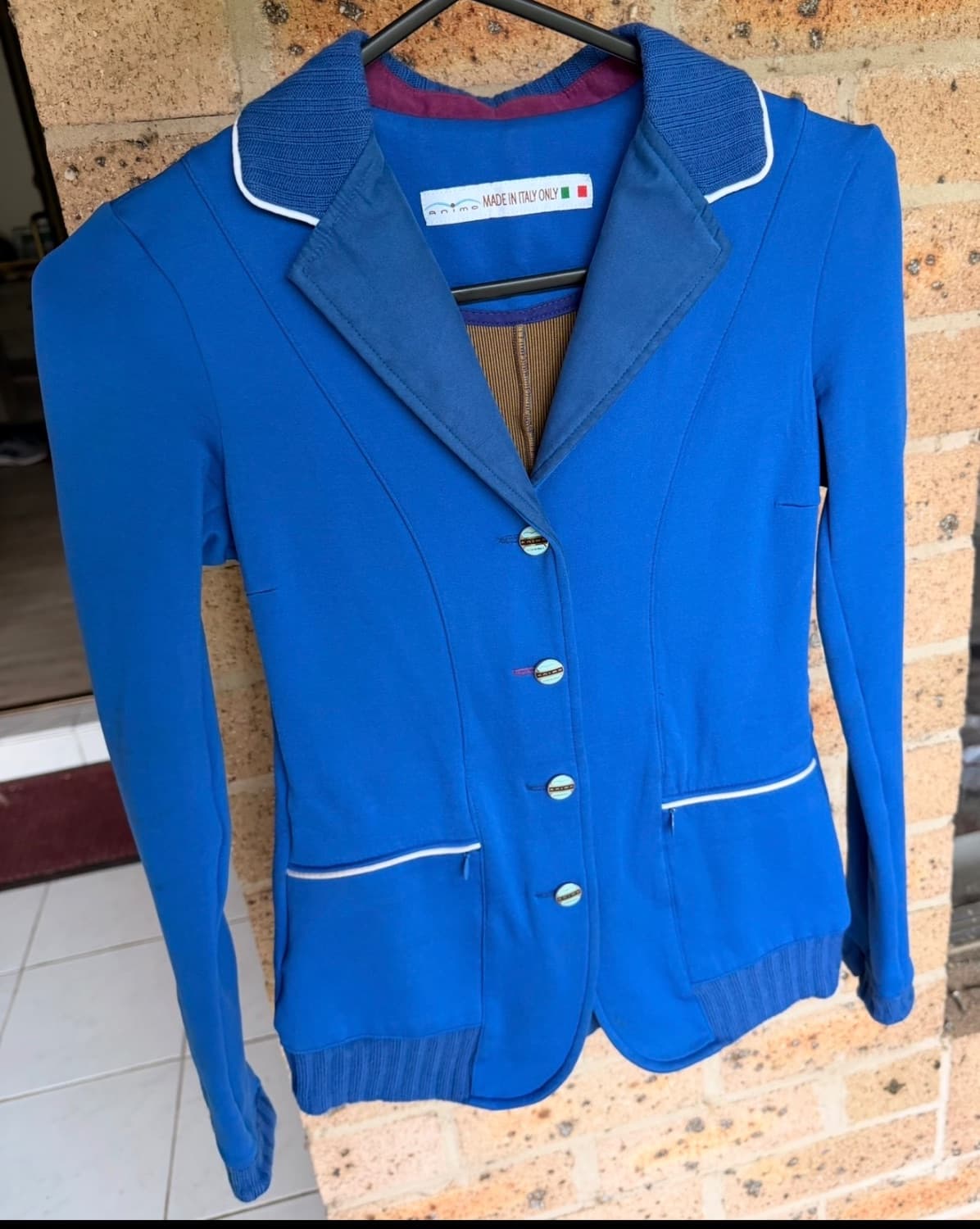 Animo Ladies 6/I38 Blue Show Jacket — image 1