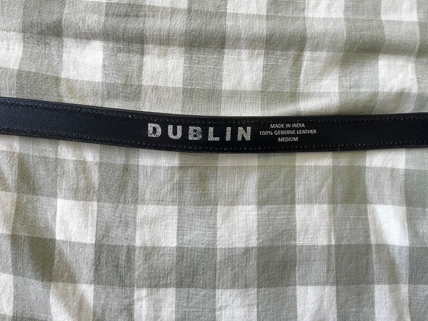 Dublin medium English belt — image 1