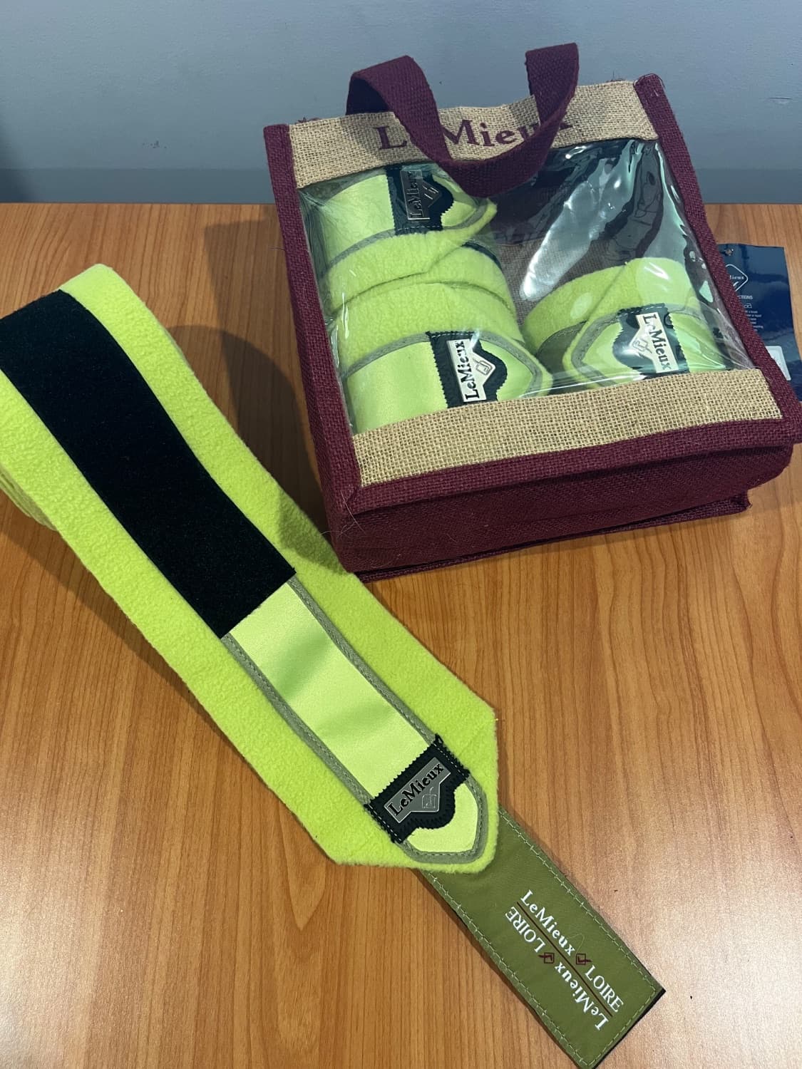 Lemieux Loire full sized polo wraps Kiwi — image 1