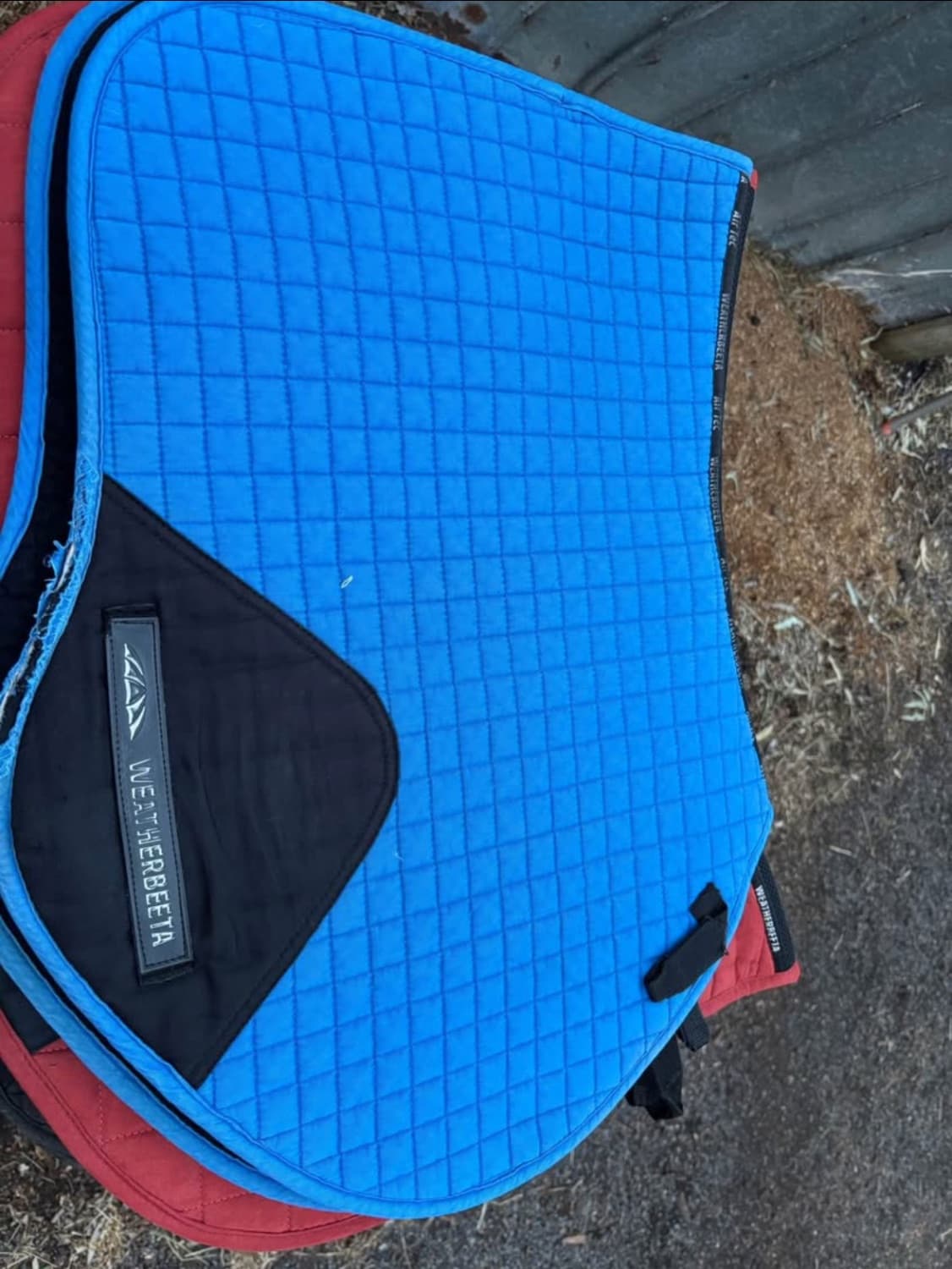 Weatherbeeta jump cut saddle pad full — image 1