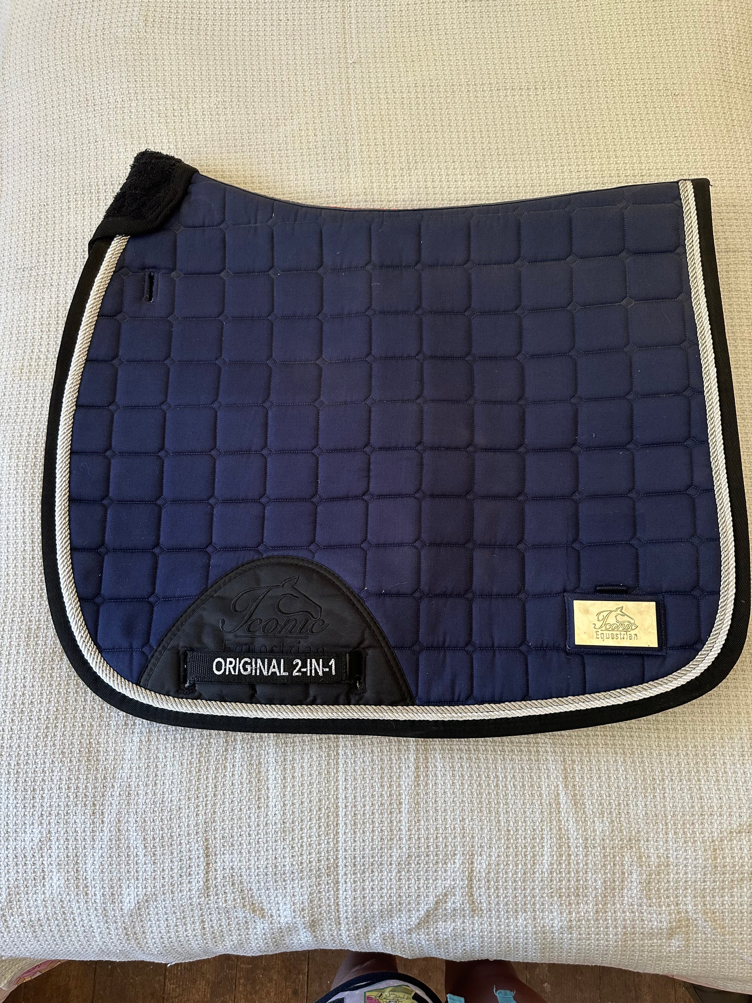Iconic Equestrian ORIGINAL 2-IN-1 DRESSAGE CUT Navy blue — image 1