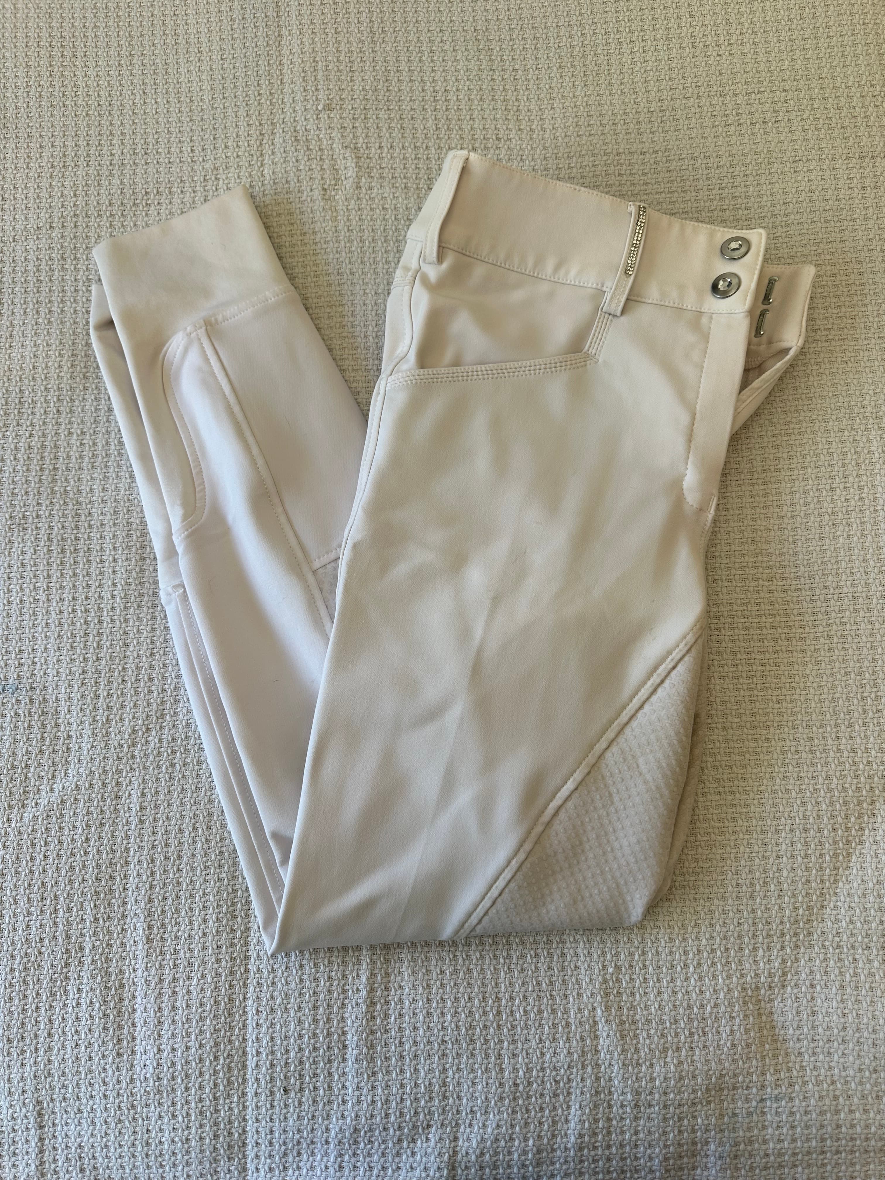 Black horse competition breeches — image 1