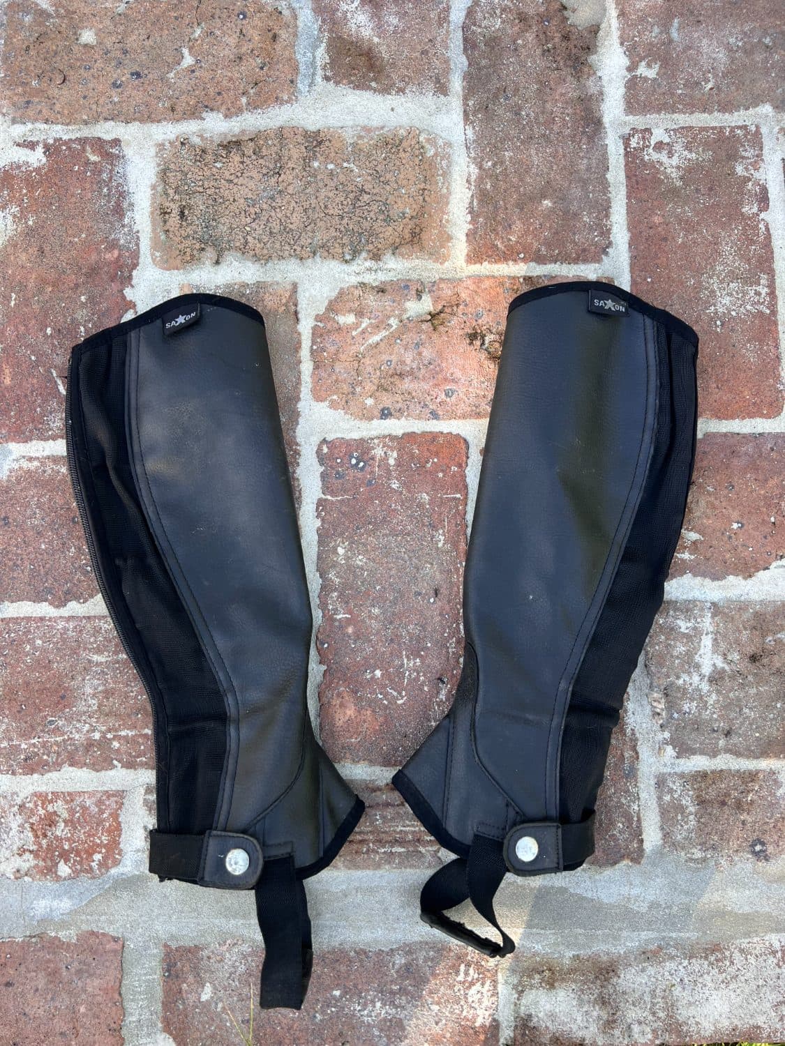 Saxon Black Chaps — image 1