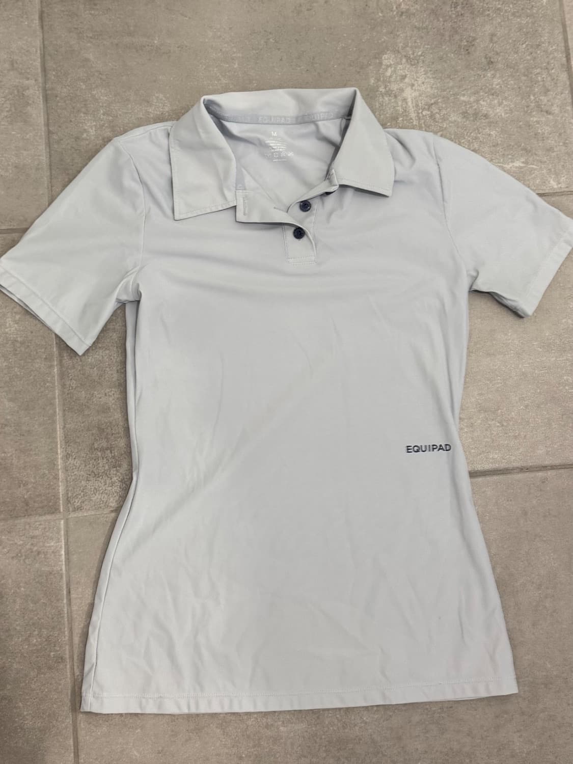 Equipad Light Blue Short sleeve polo — image 1