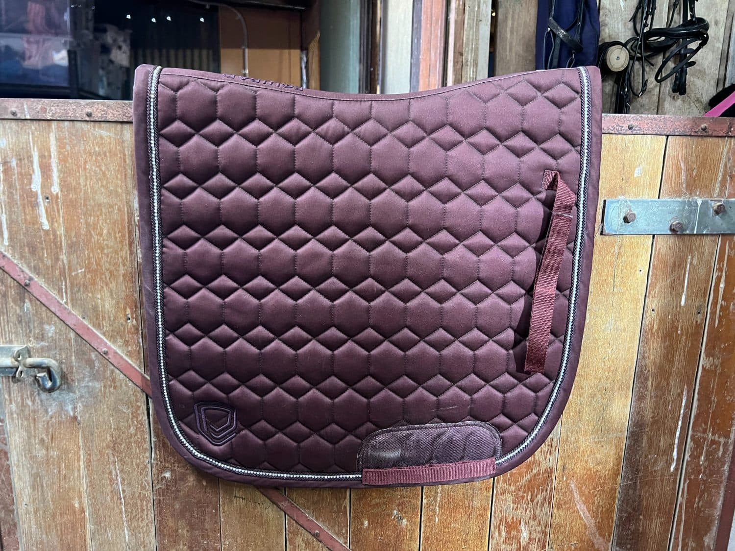 Equipad Deep Cherry Dressage Saddle Pad