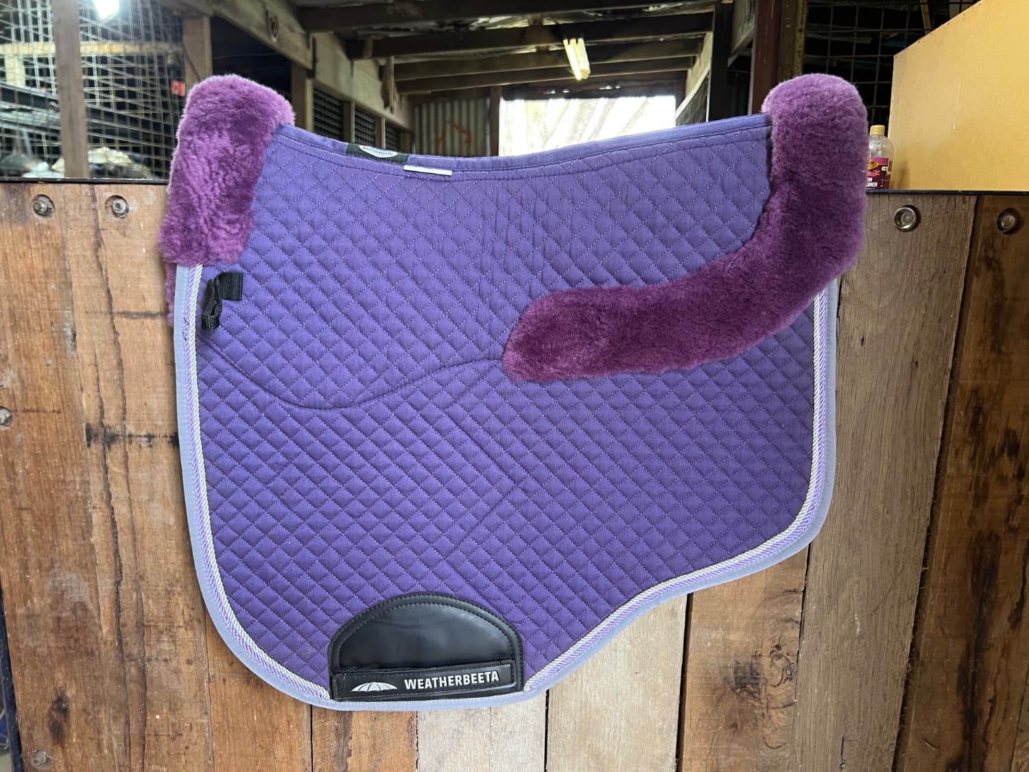 Weatherbeeta Euro Shaped Sheepskin Dressage Pad