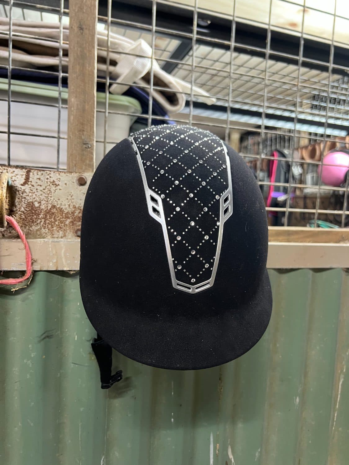 M-L Cavalier Bling Helmet — image 1