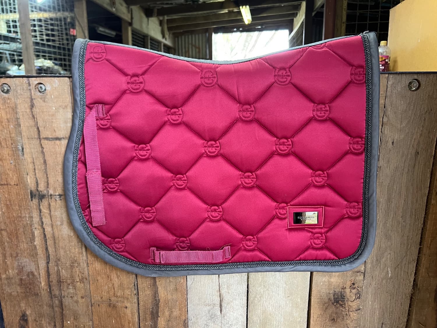 Equestrian Stockholm Wild Rose Jump Saddle Pad