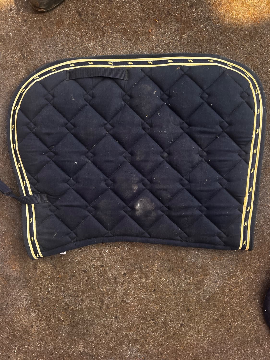 Navy Saddle Pad — image 1